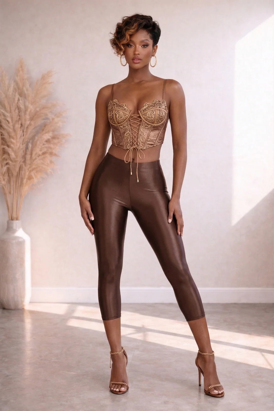 Nylon capris