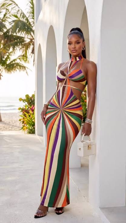 Living color dress set