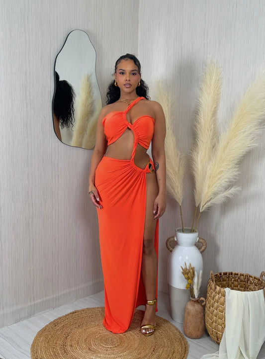 Twisted island dress