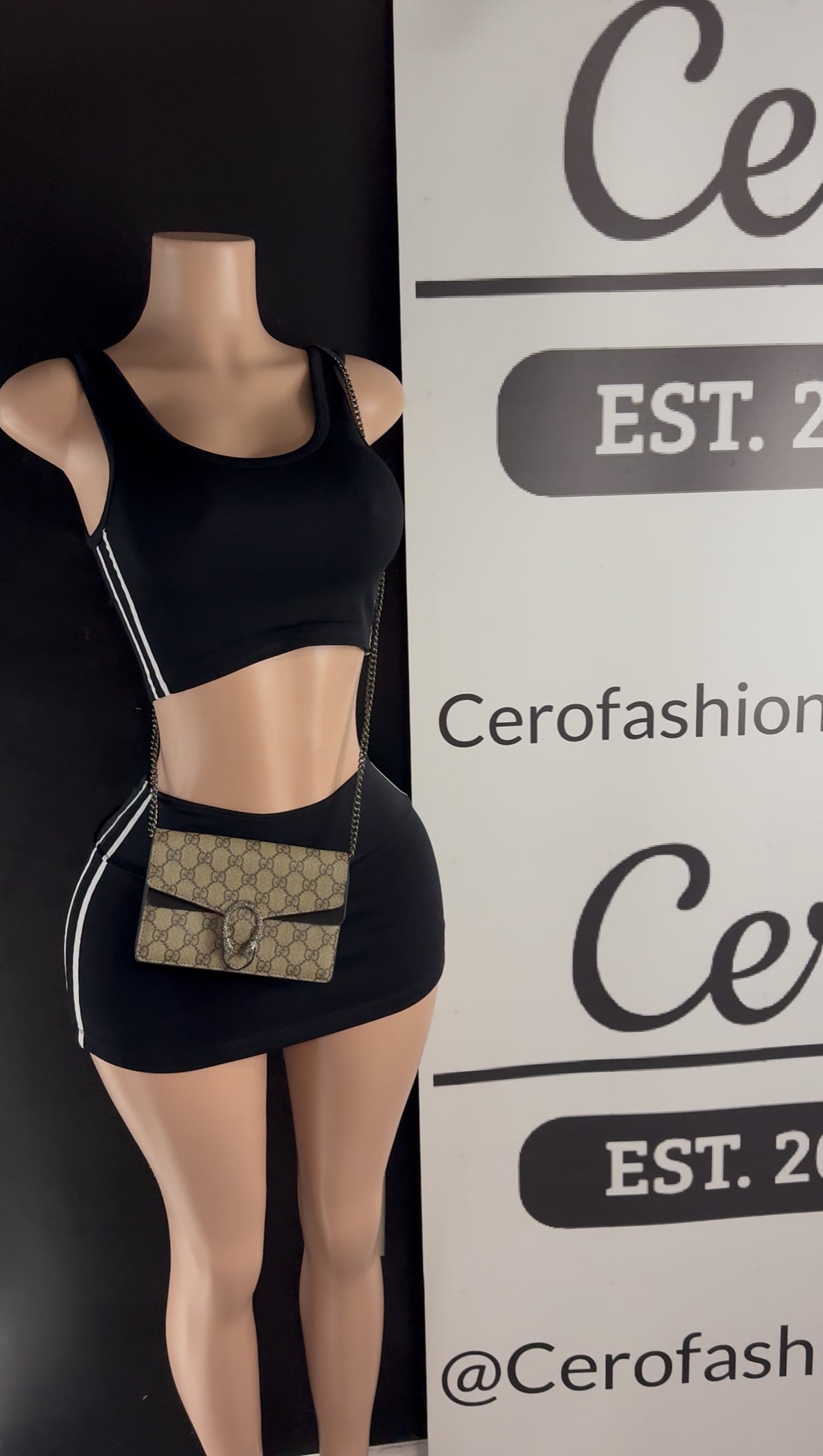 High compression skort set