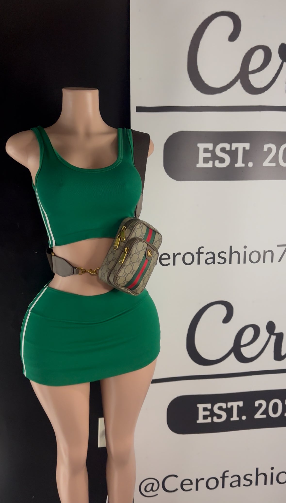 High compression skort set