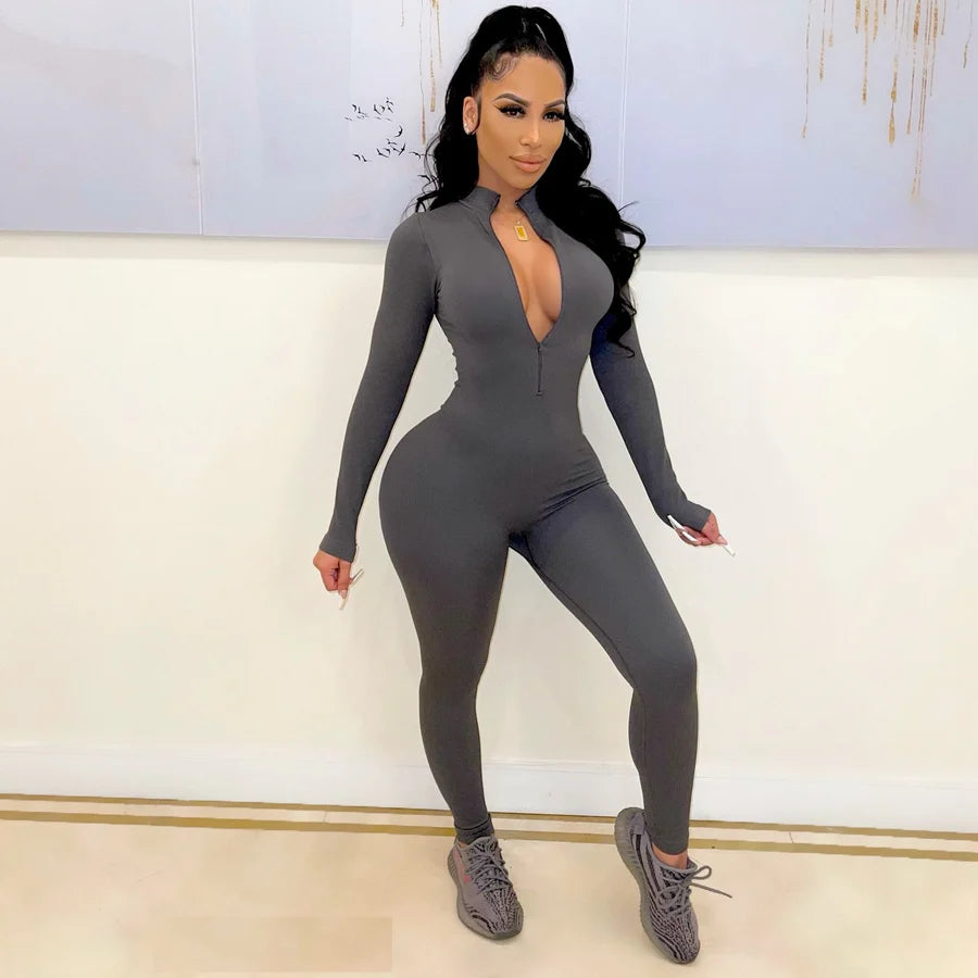 Ribbed jumpsuit