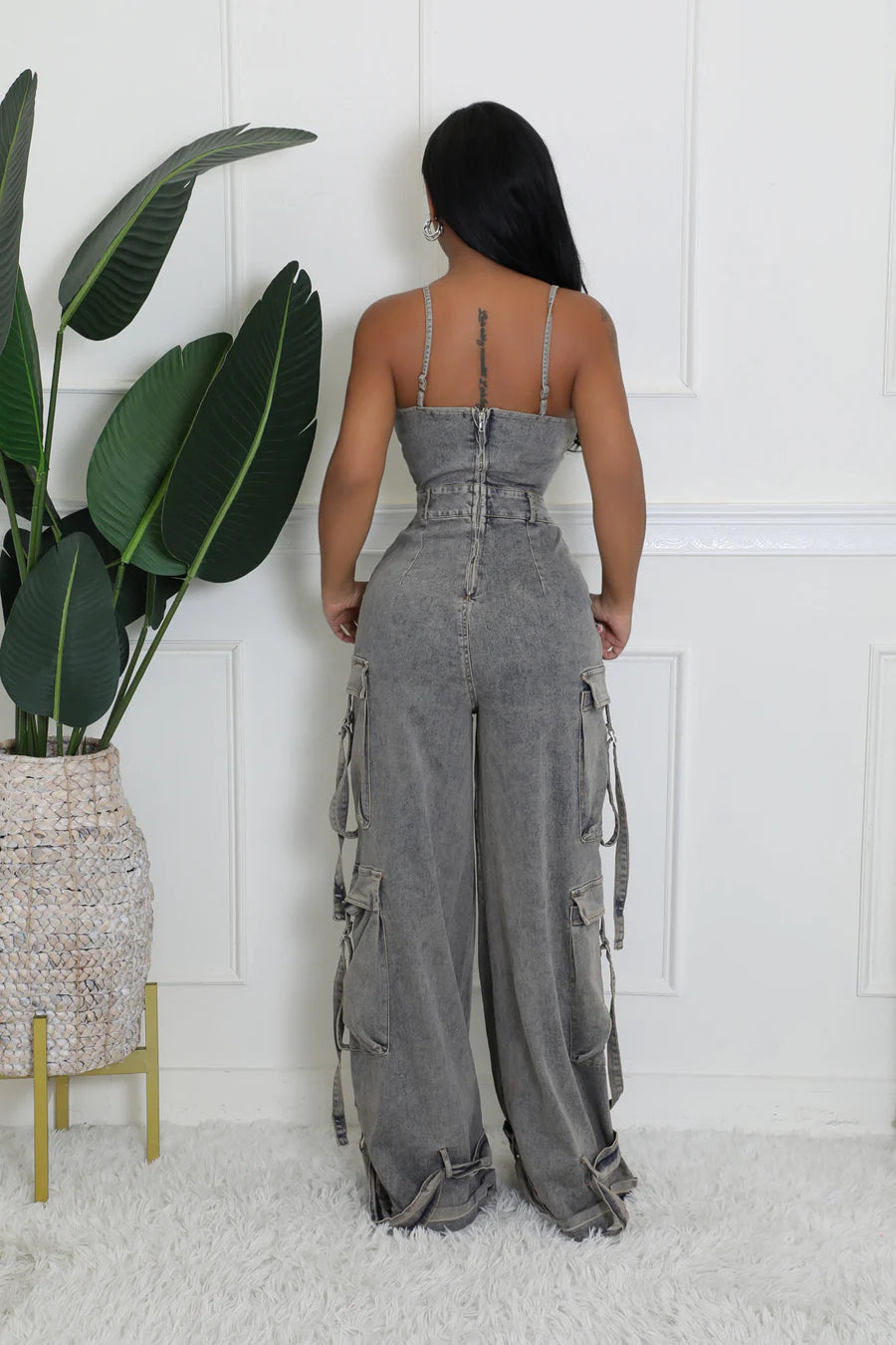 Cargo jumpsuit