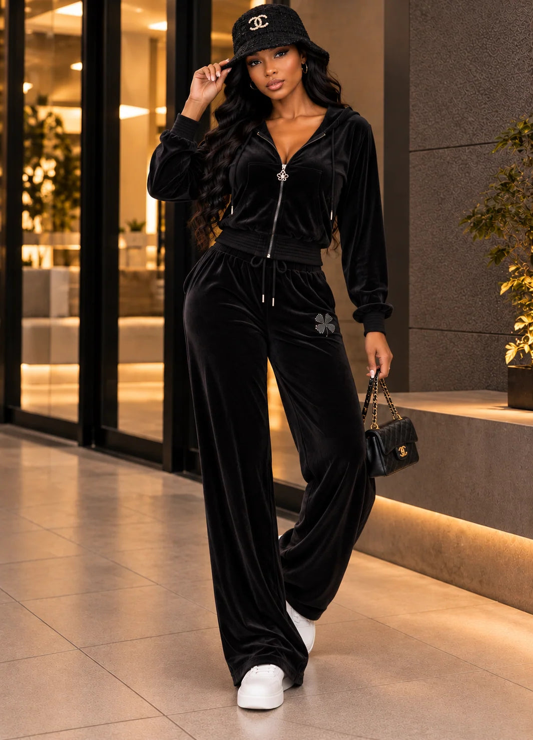 Lucky velvet set🍀