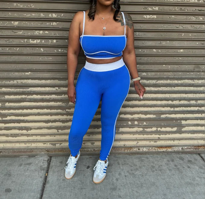 Ribbed legging set