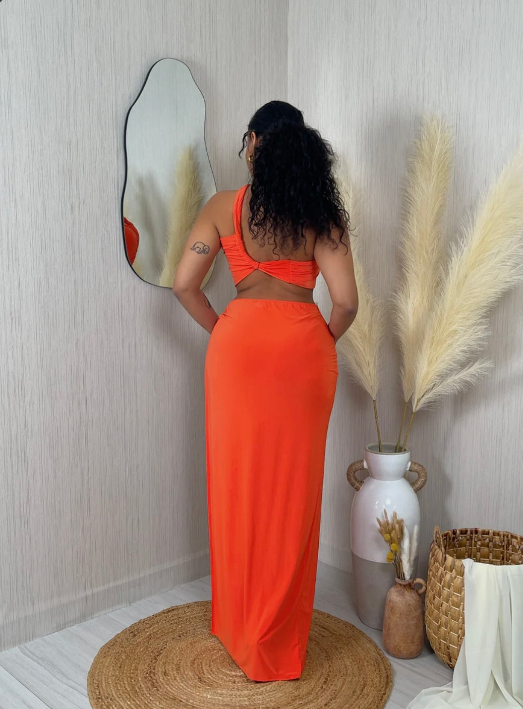 Twisted island dress