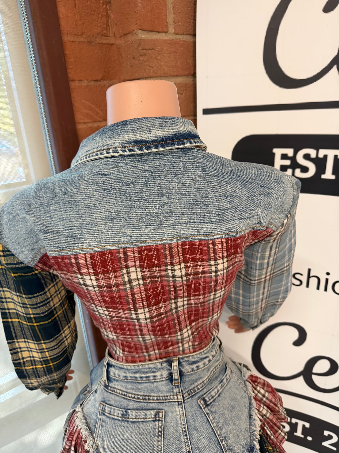 Lumberjack skirt set