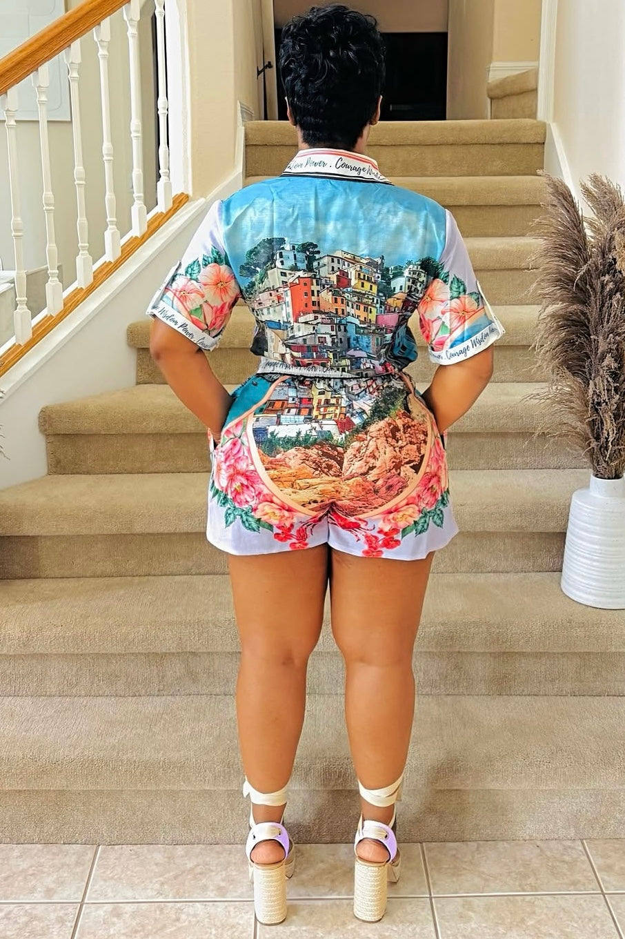 Paradise Short set