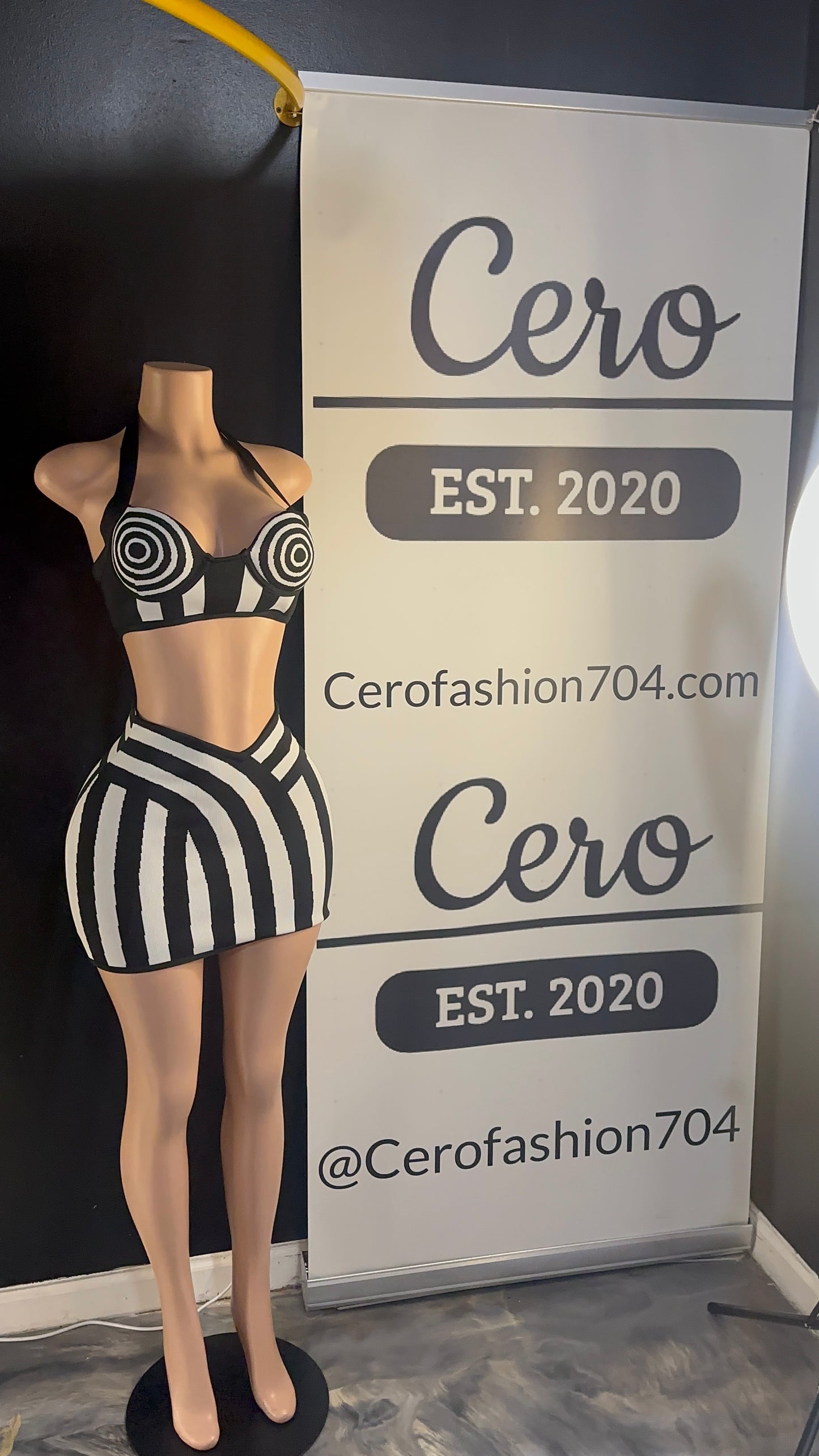 Bondage skirt set