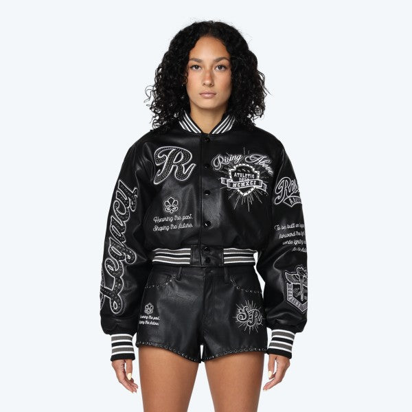 Built on legacy varsity jacket
