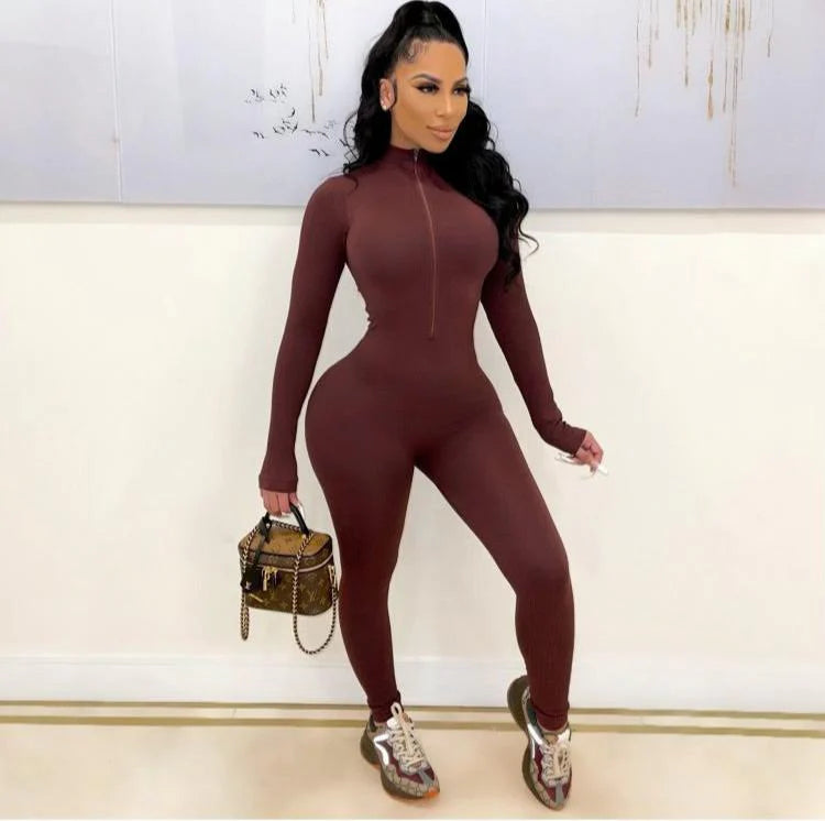 Ribbed jumpsuit