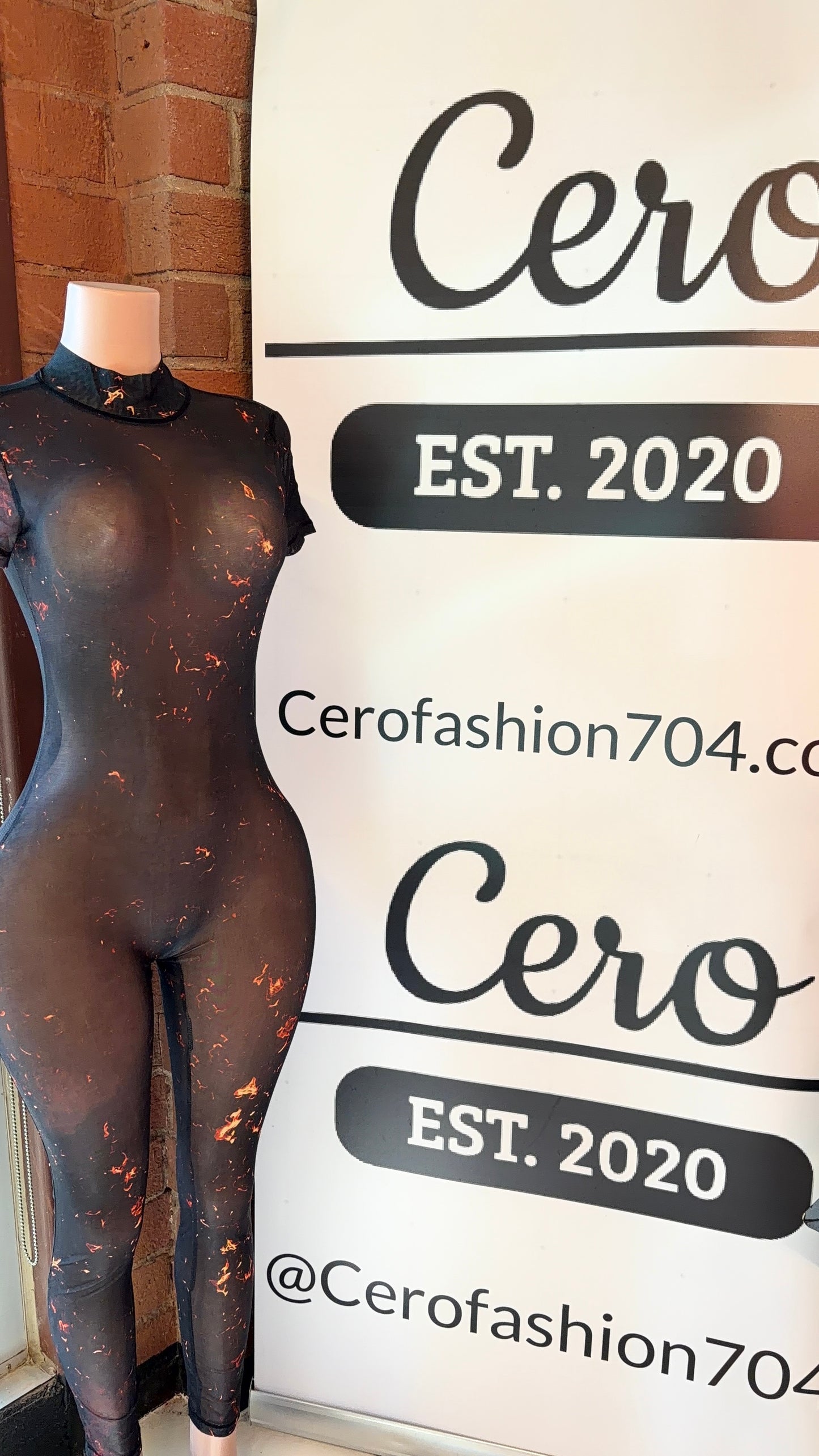 Mesh jumpsuits available