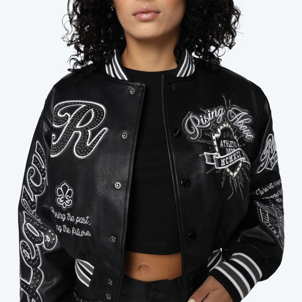 Built on legacy varsity jacket