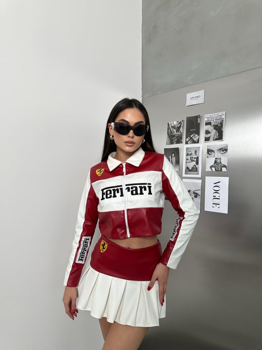 Ferrari skirt set