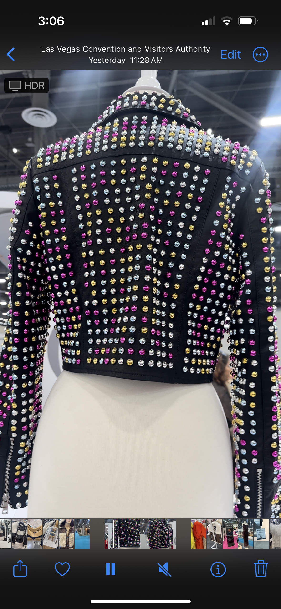 Star studded jacket