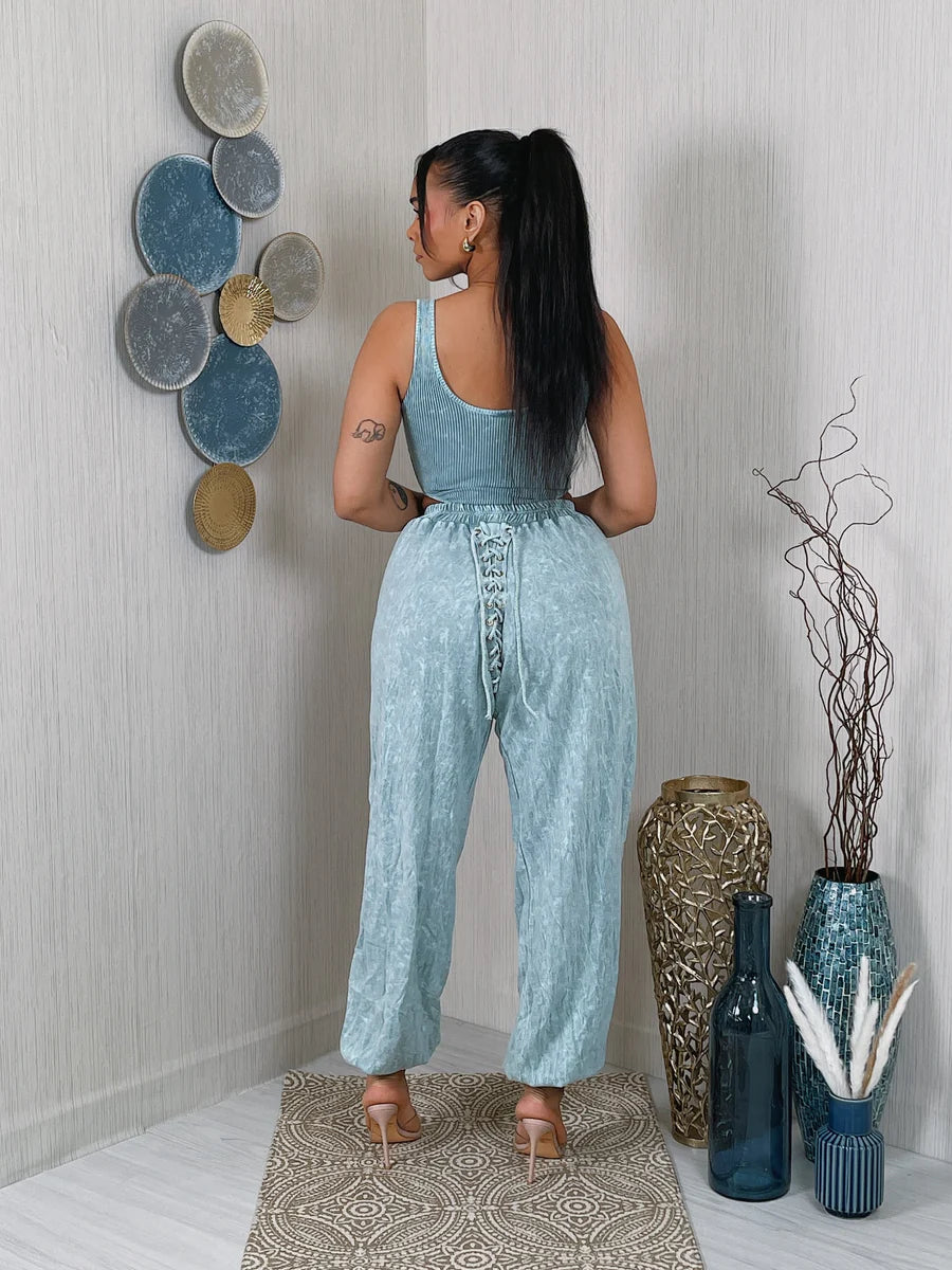 Mineral wash bodysuit set