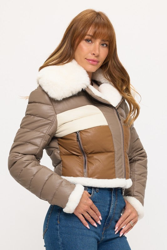 Alpine puffer coat