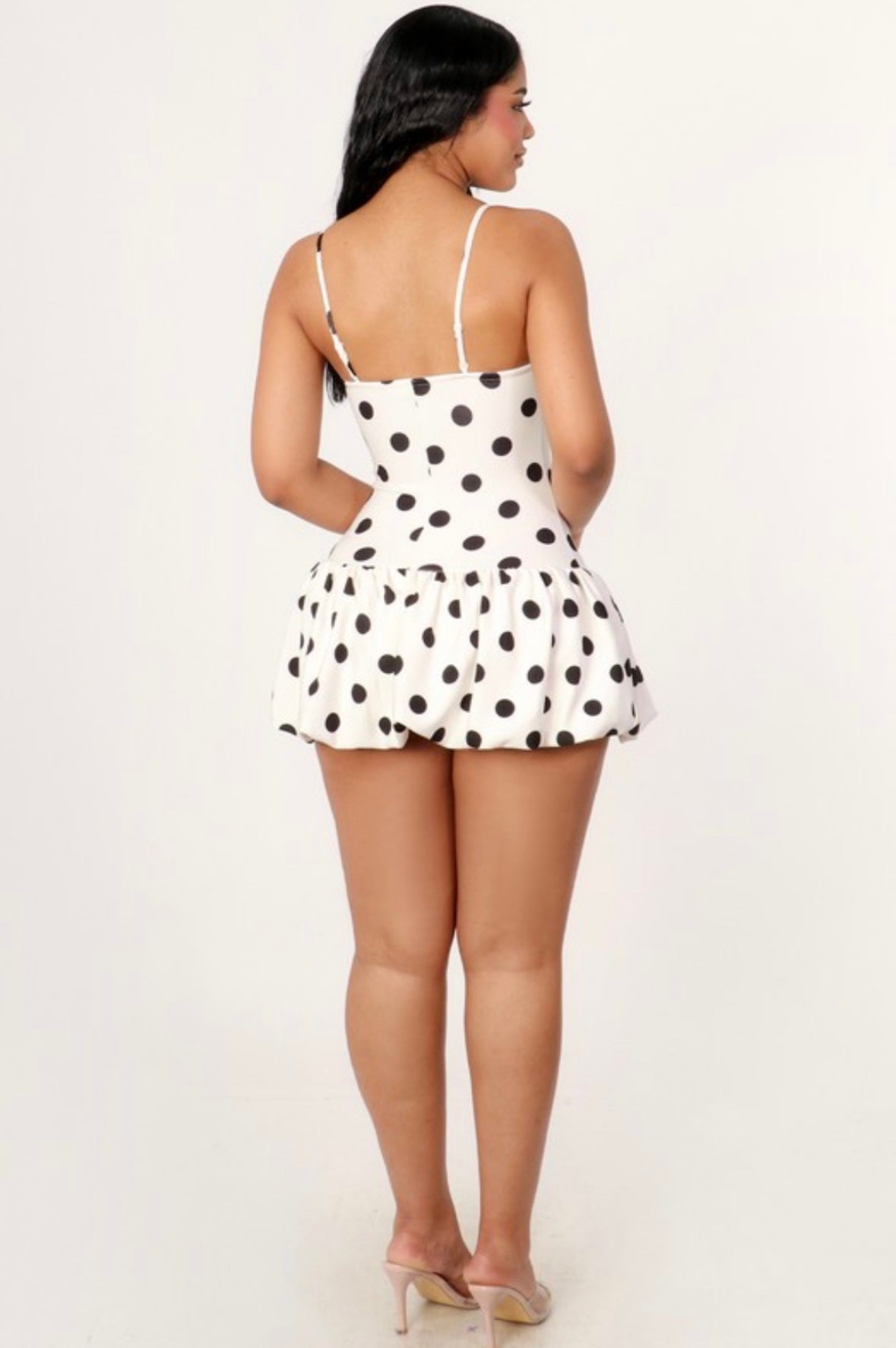 Polka dot romper