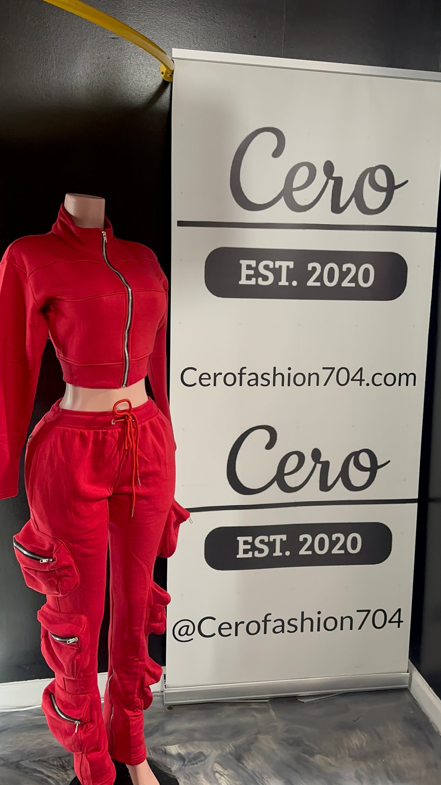 Cero stacked pants sets