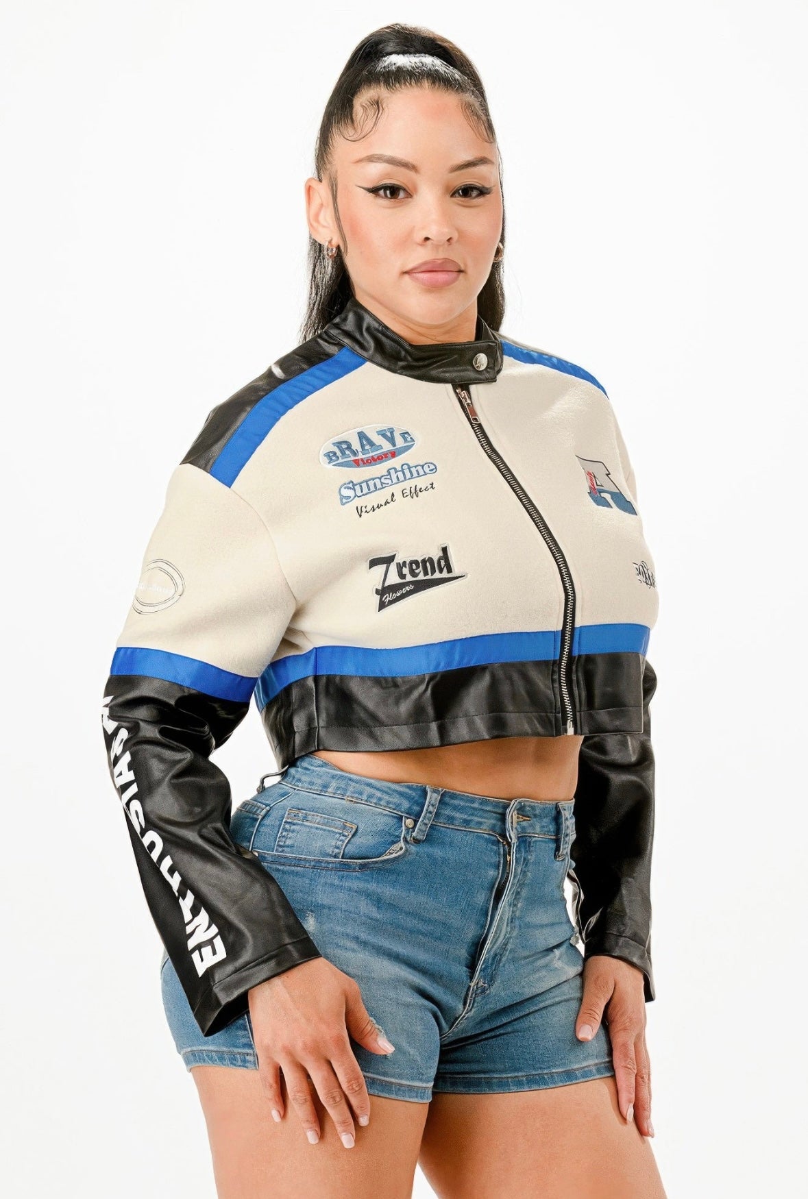 Enthusiast crop jacket ￼