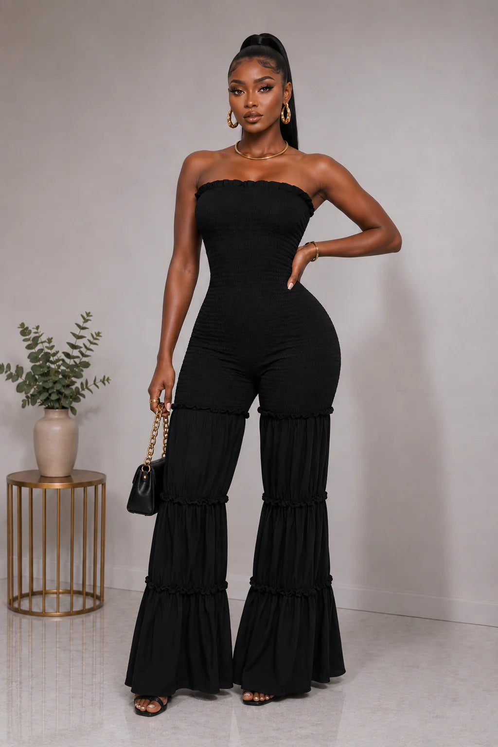 Bell bottom tube jumper