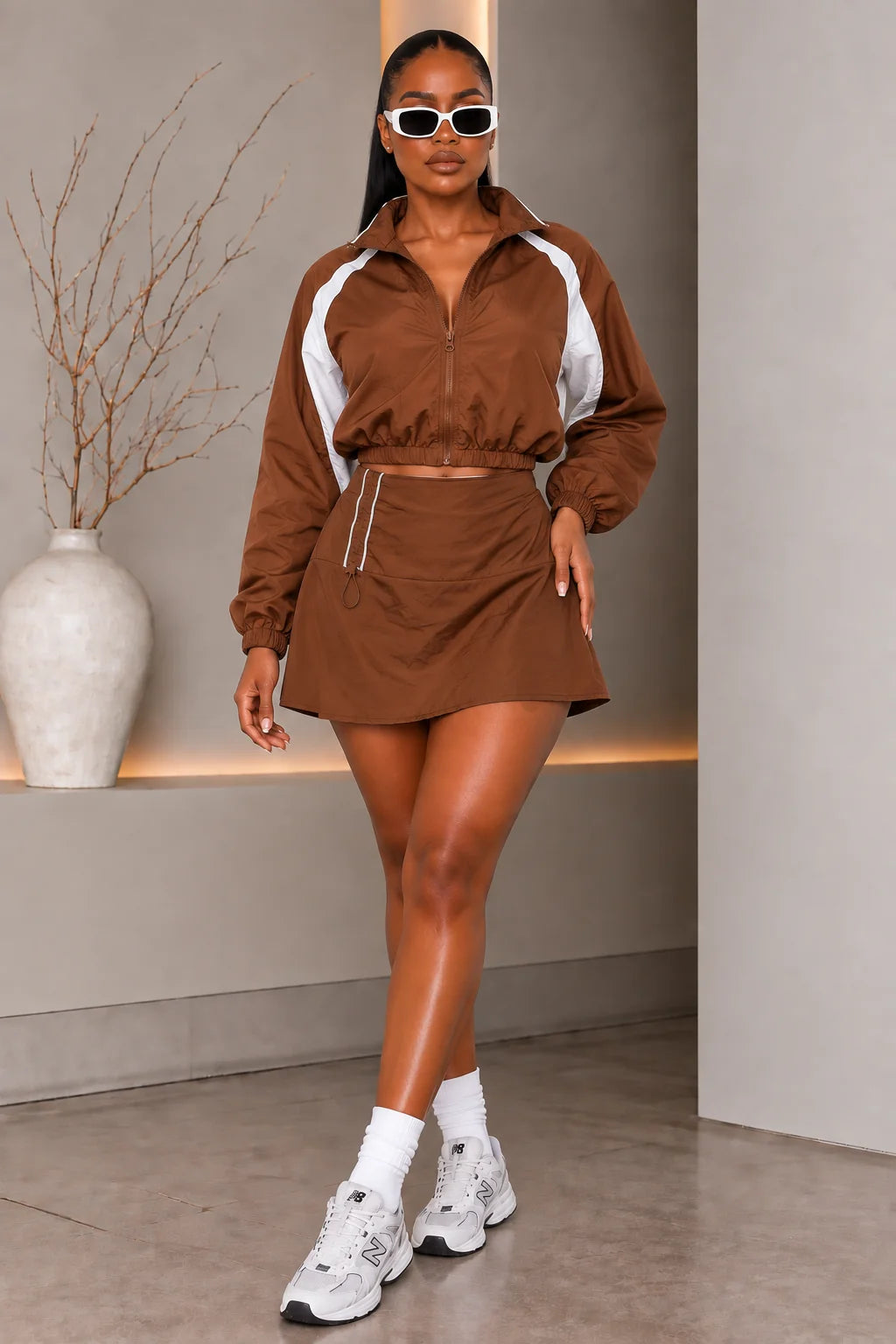 Windbreaker skort set