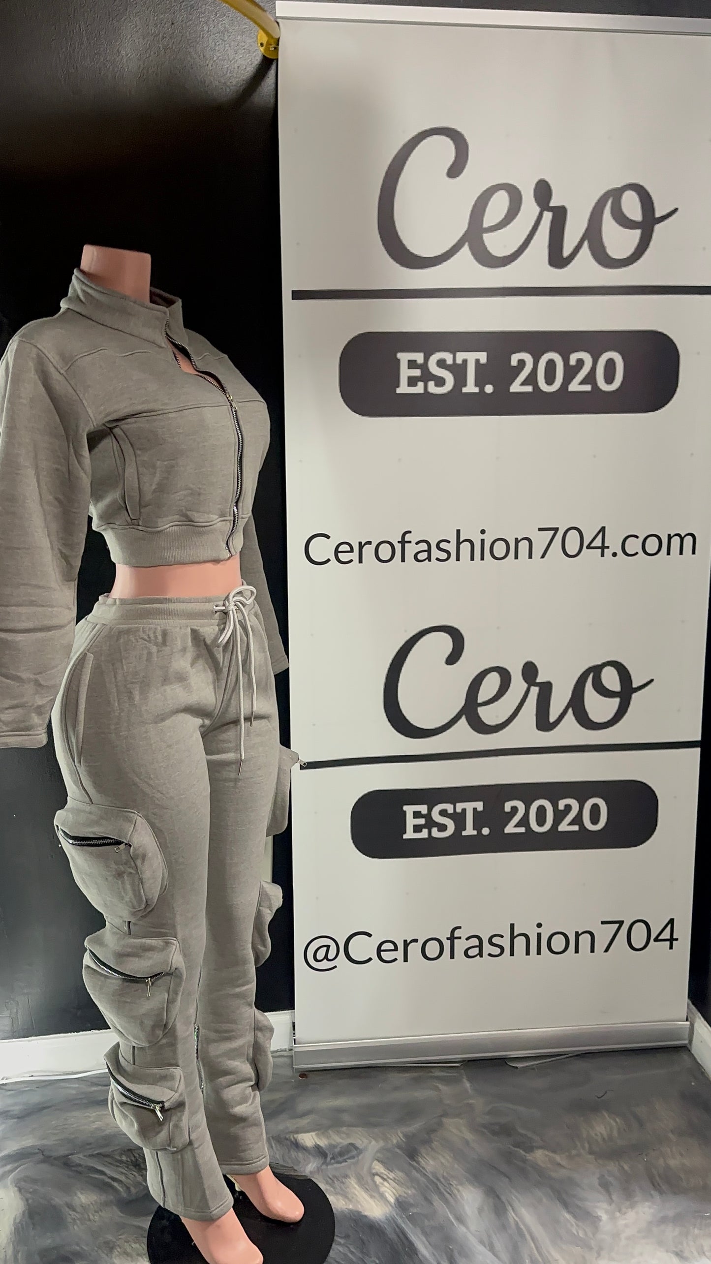 Cero stacked pants sets