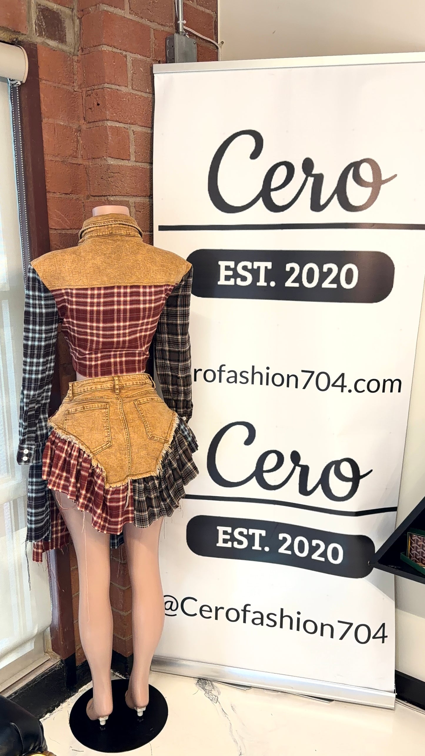 Lumberjack skirt set