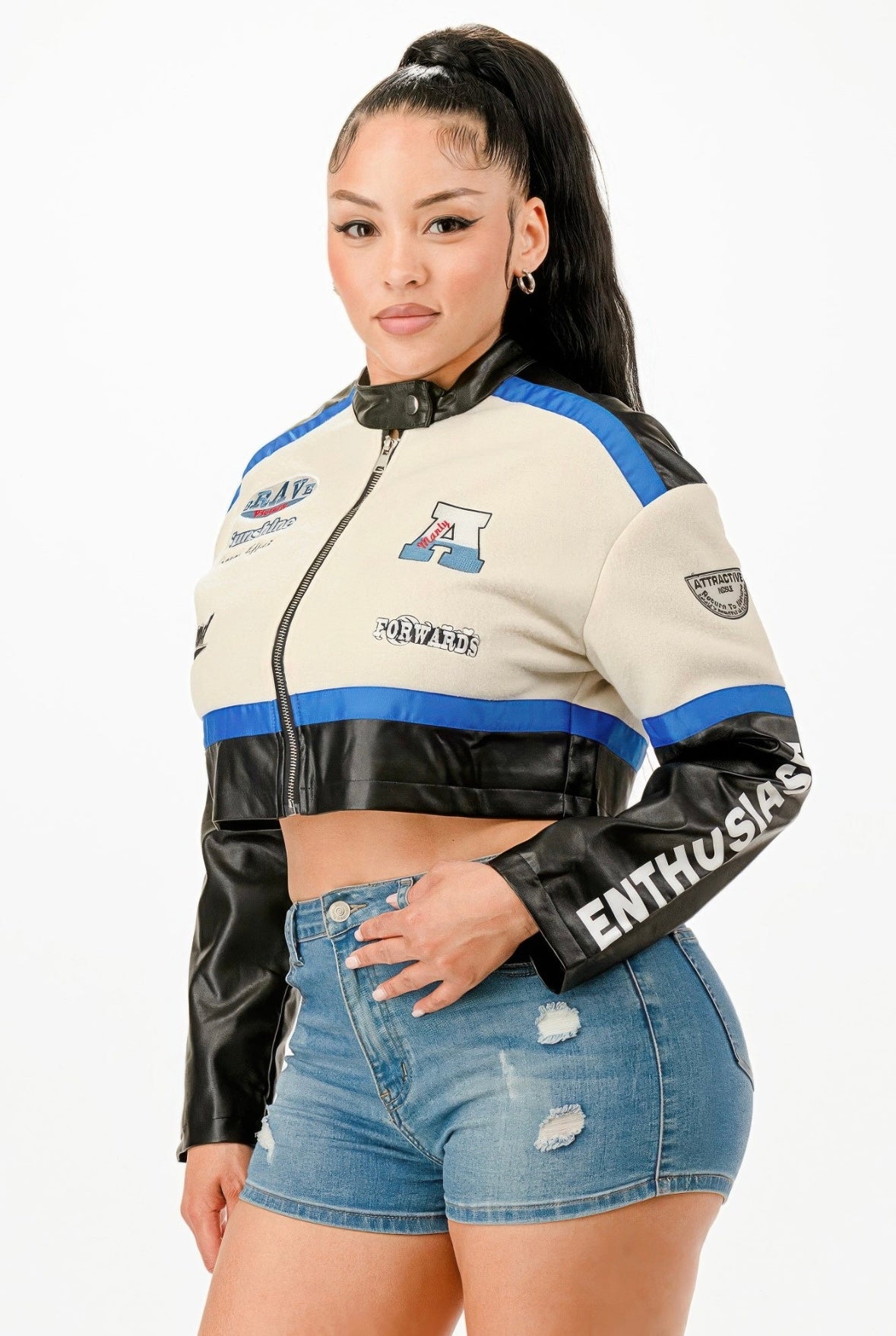Enthusiast crop jacket ￼