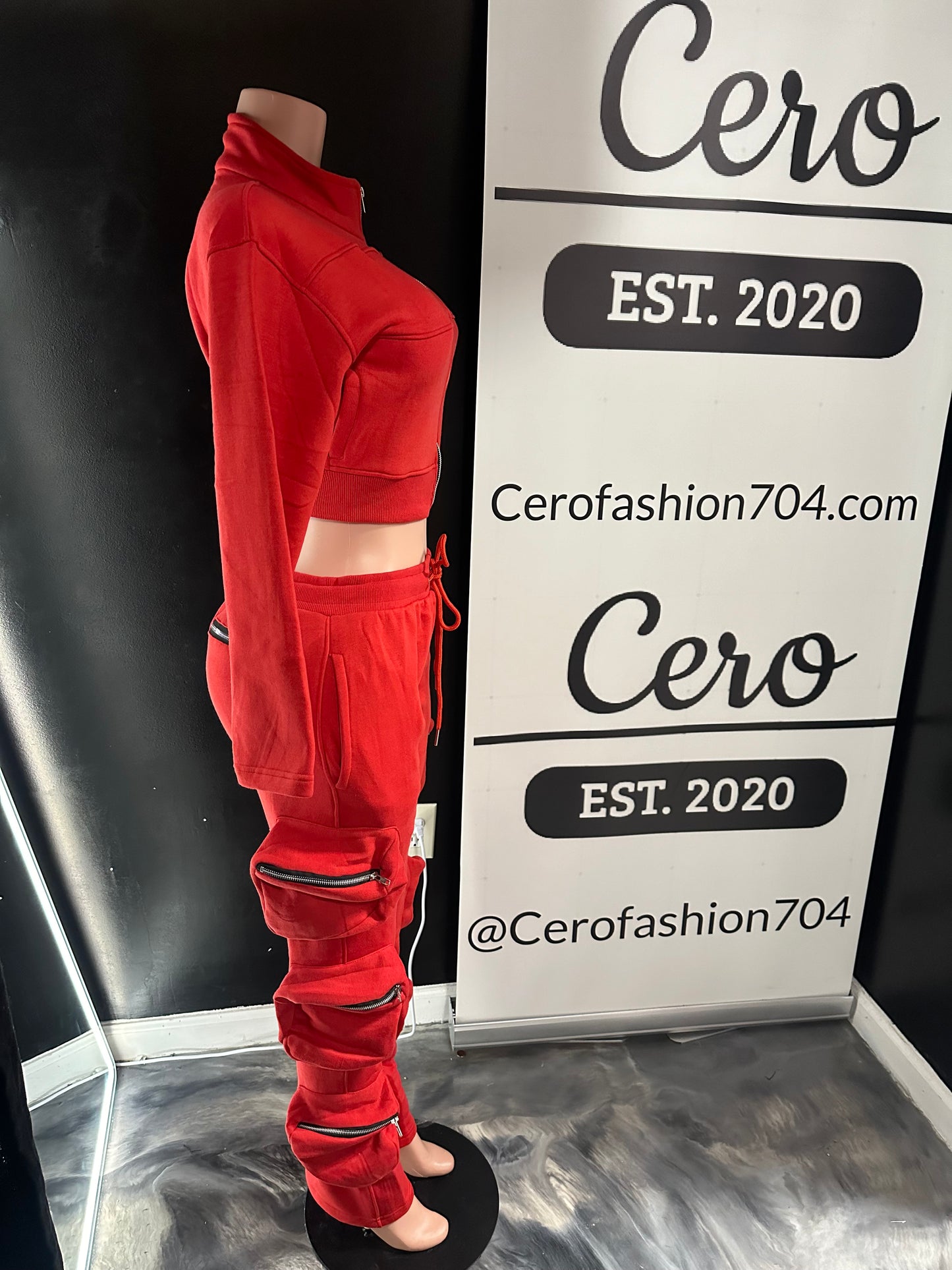 Cero stacked pants sets