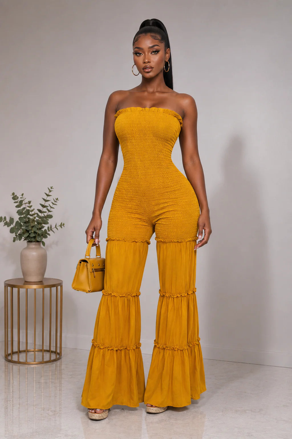 Bell bottom tube jumper