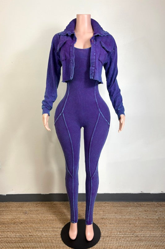 Blueberry mineral wash set