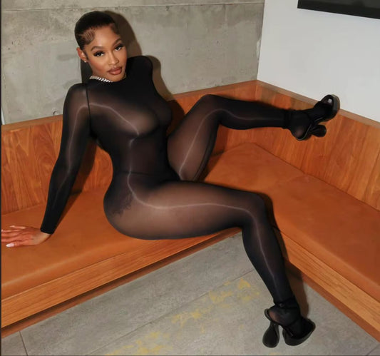 Body stocking jumpsuit
