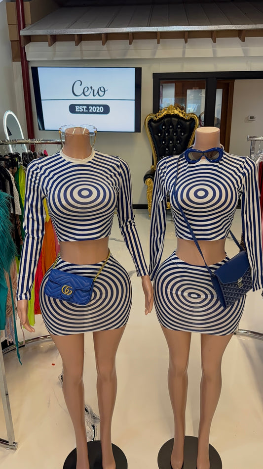 🌀 skirt set