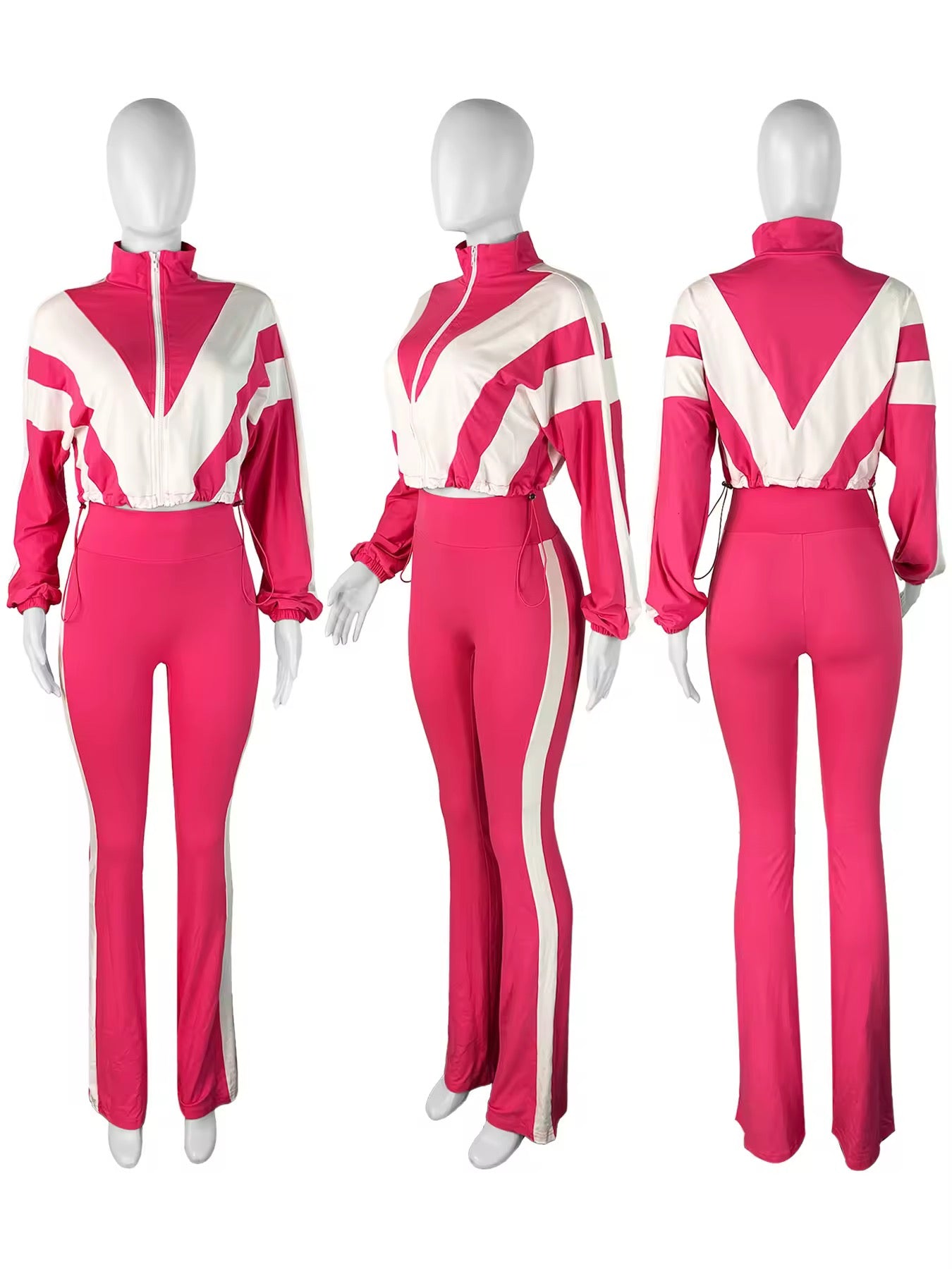 Cropped pants chill set