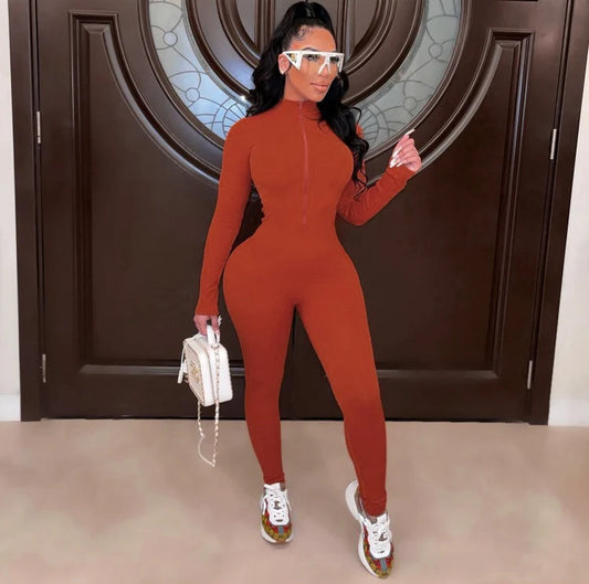 Ribbed jumpsuit