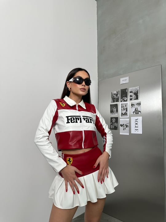 Ferrari skirt set