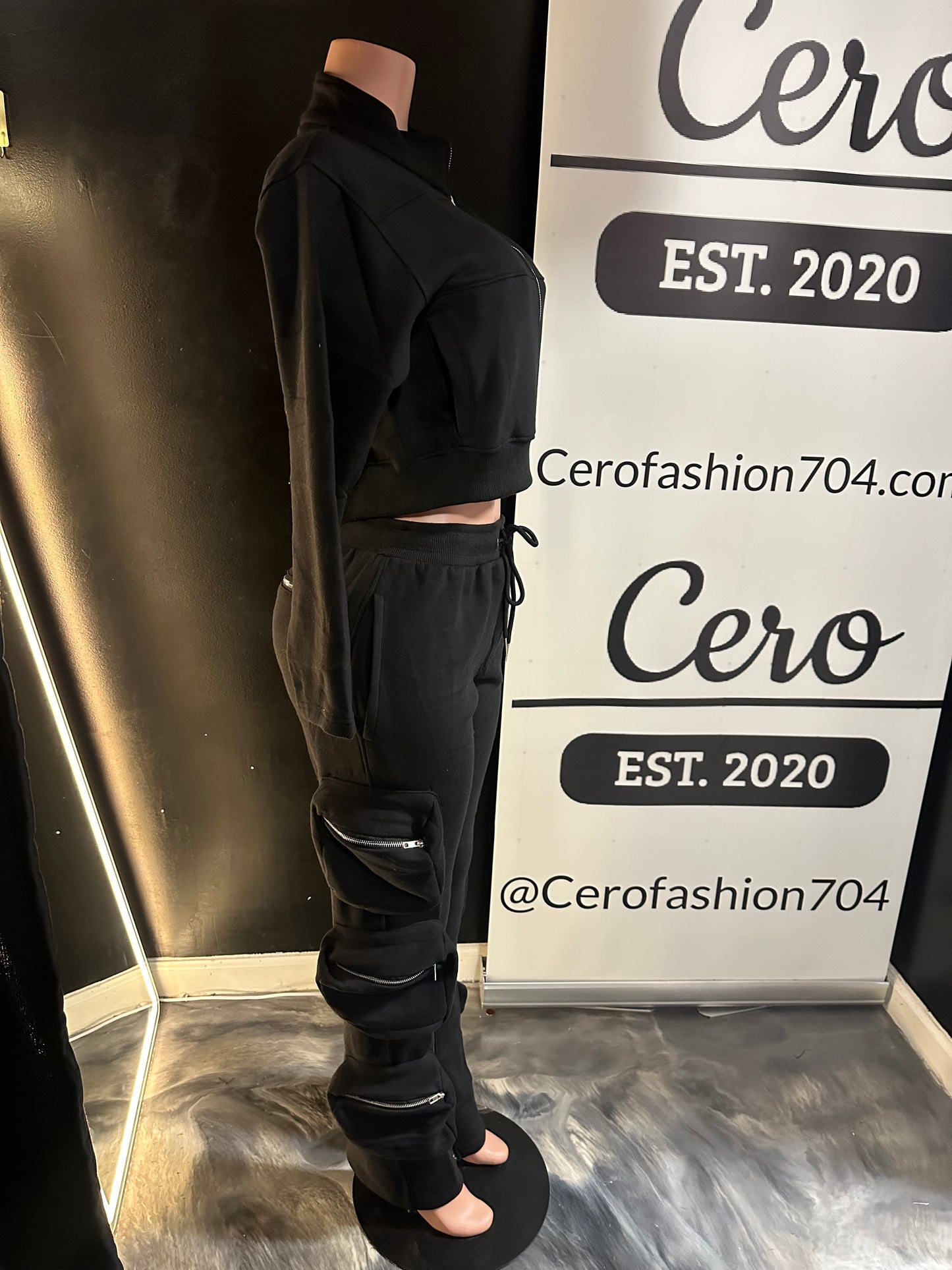 Cero stacked pants sets