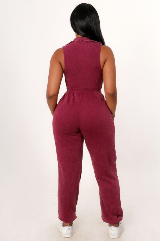 On my side jumpsuit