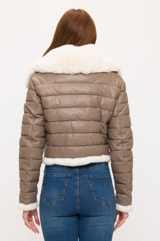 Alpine puffer coat