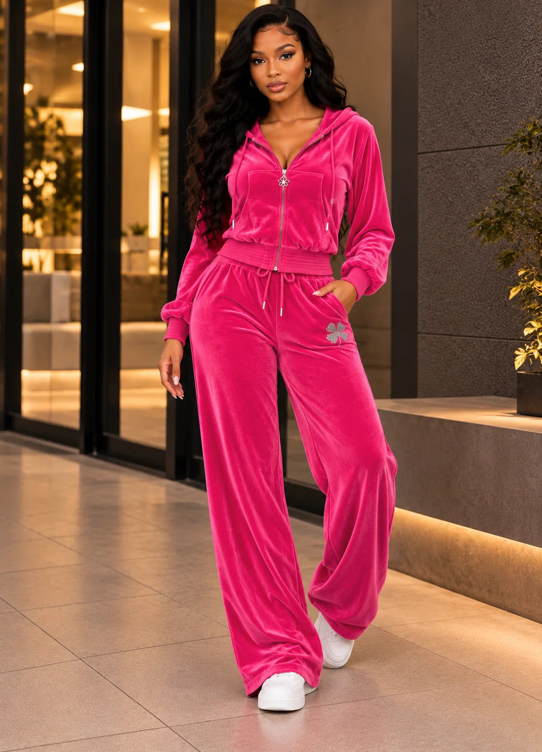 Lucky velvet set🍀