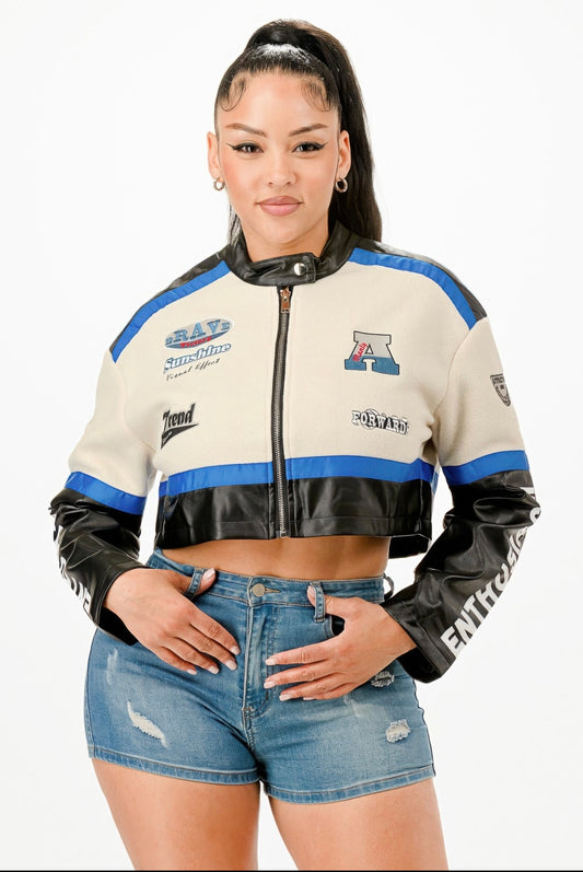 Enthusiast crop jacket ￼