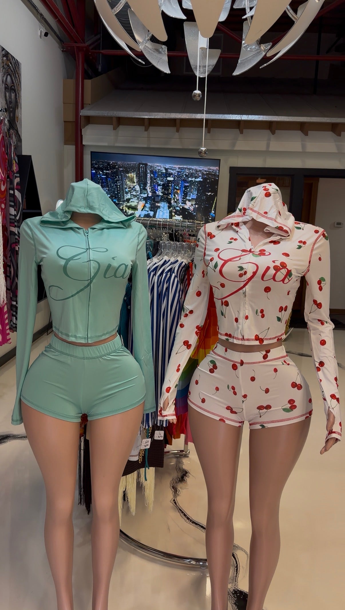 Gia hoodie sets