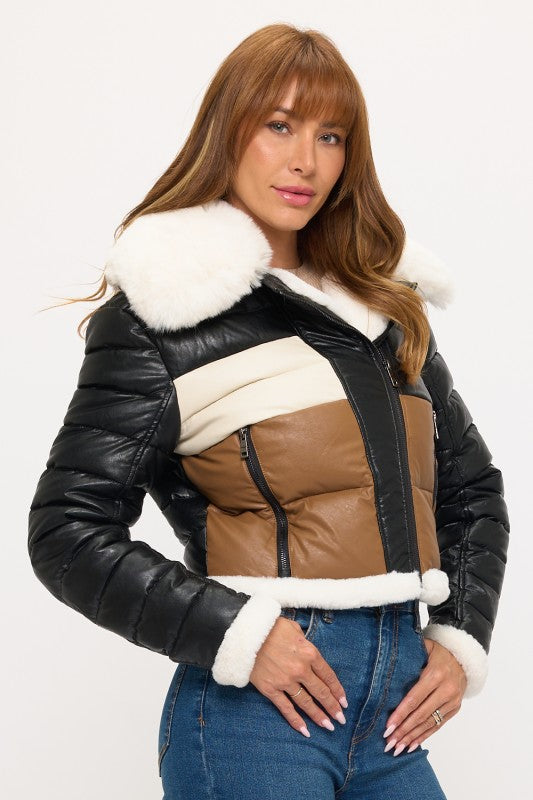 Alpine puffer coat