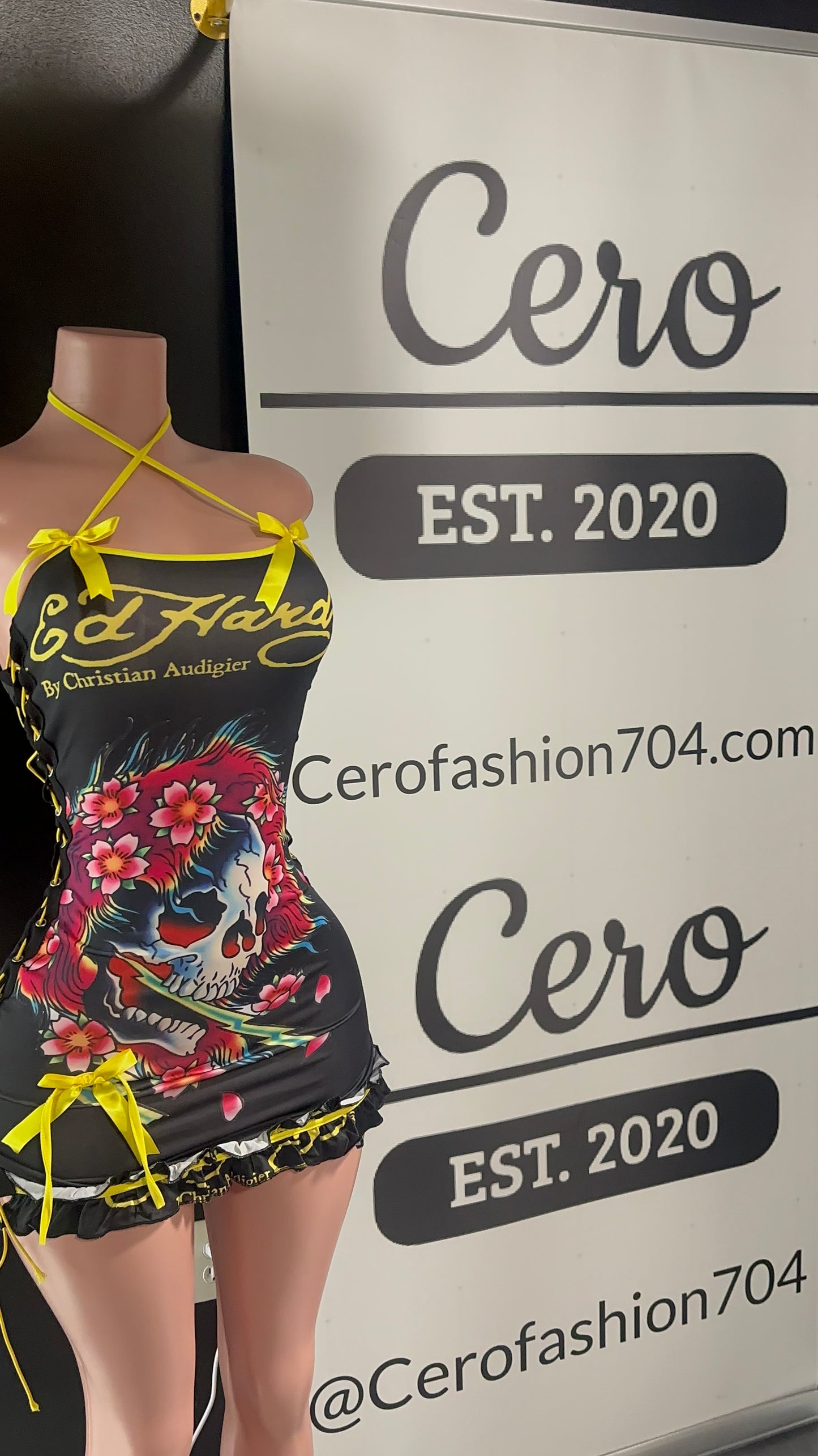 Ed Hardy dress 🎀☠️🌹