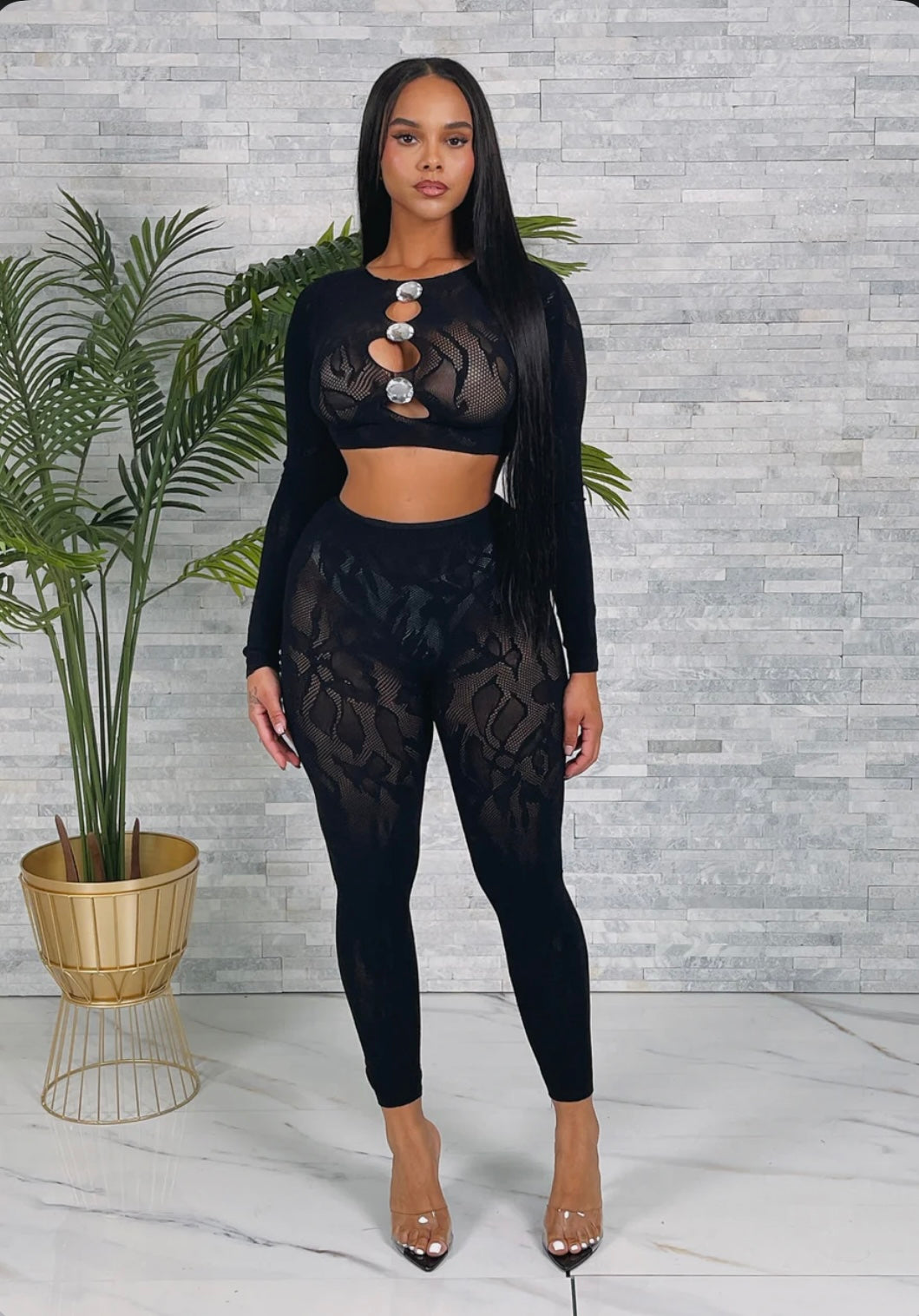 Seamless legging set