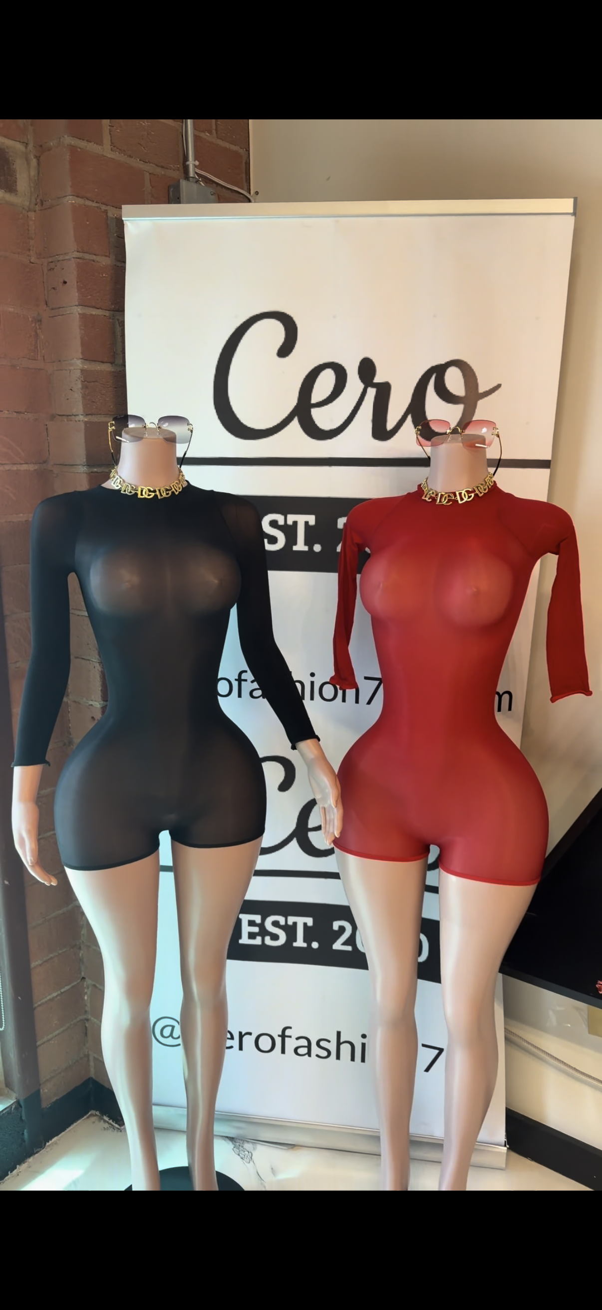 Body stocking romper