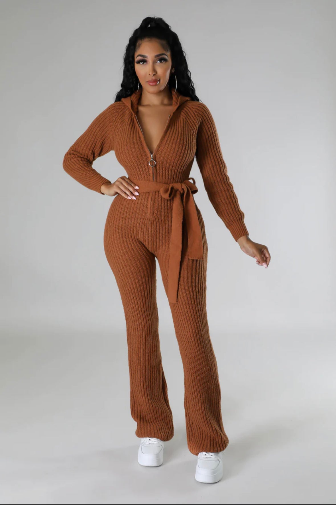 Sweater ￼jumpsuit