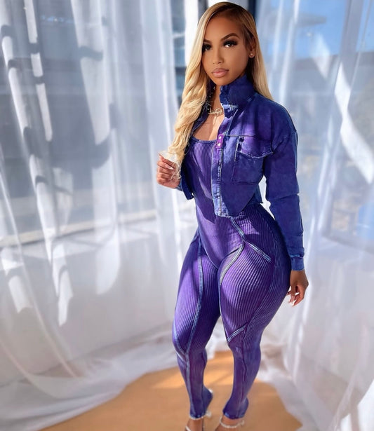 Blueberry mineral wash set